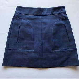 Zara Women  Denim Mini Skirt Size S